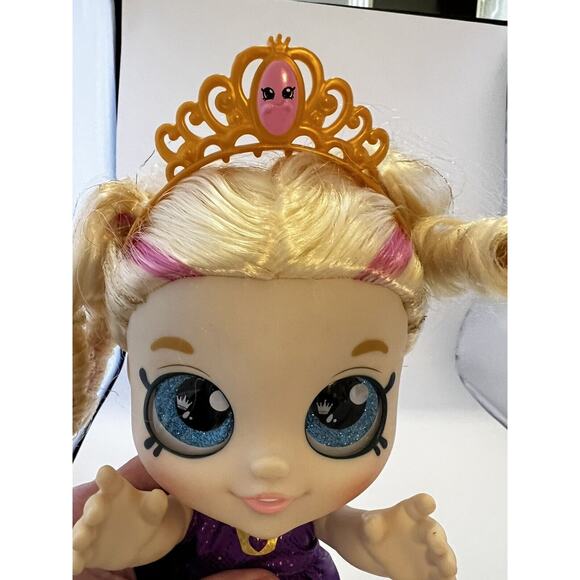 Moose Toys Kindi Kids Tiara Sparkles 10" Doll Bobblehead Princess - Picture 7 of 7